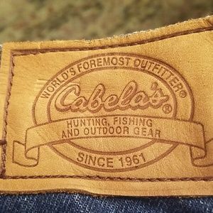 Fleece lined Cabelas mens jeans